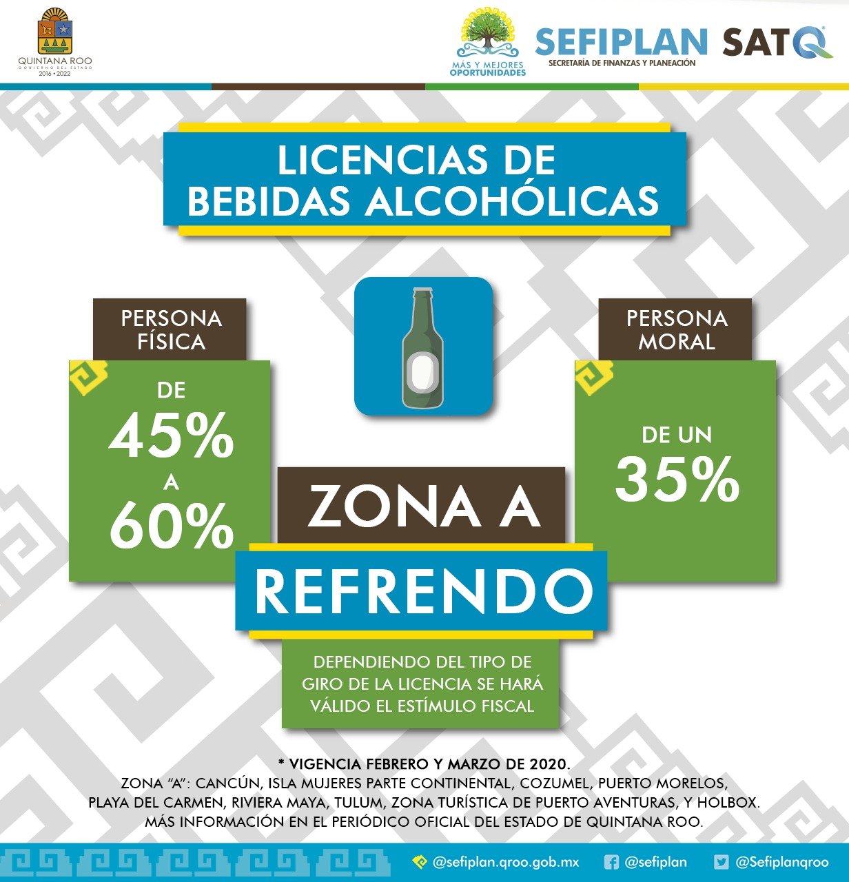 Dan a conocer estímulos fiscales para el pago de refrendo de Licencias