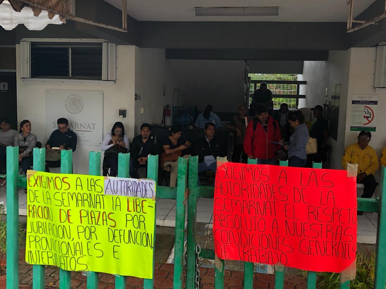 Se Van Paro Trabajadores De La Semarnat En Qroo 7892